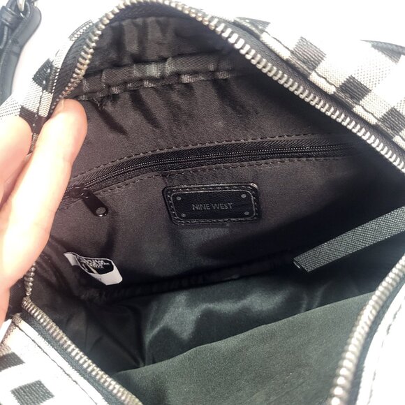 Nine West Plaid Black and White Bags and Handbags for Women - Picture 8 of 10